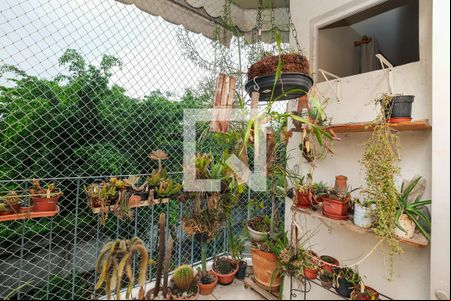 Varanda da Sala de apartamento para alugar com 2 quartos, 60m² em Vila Isabel, Rio de Janeiro