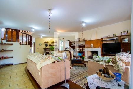 Sala de tv de casa à venda com 3 quartos, 330m² em Jd Bela Vista, Santo André