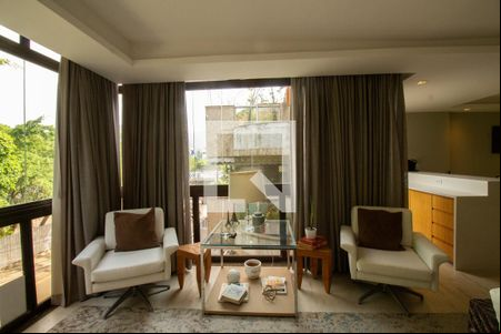 Sala de apartamento à venda com 4 quartos, 160m² em Barra da Tijuca, Rio de Janeiro