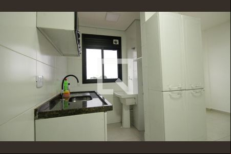 Sala/Cozinha de apartamento à venda com 1 quarto, 50m² em Vila Alpina, São Paulo