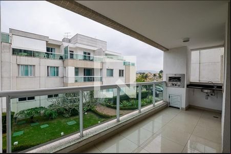 Varanda de apartamento à venda com 3 quartos, 123m² em Itaipu, Niterói
