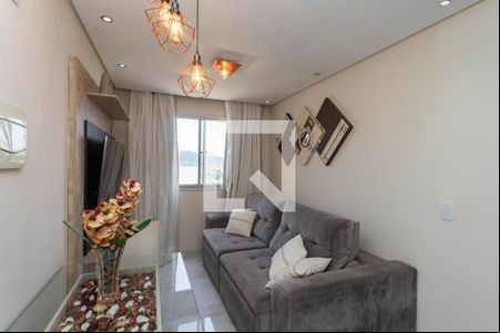 Sala de apartamento à venda com 2 quartos, 49m² em Jardim Concordia, Diadema