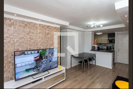 Sala de apartamento para alugar com 3 quartos, 69m² em Taboão, Diadema