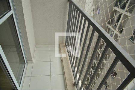 Varanda da Sala de apartamento à venda com 2 quartos, 43m² em Dos Casa, São Bernardo do Campo