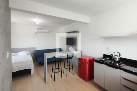 Sala/Cozinha de kitnet/studio para alugar com 1 quarto, 40m² em Vicentina, São Leopoldo