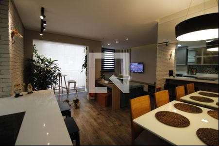 Sala de apartamento para alugar com 1 quarto, 55m² em Vila Gomes, São Paulo