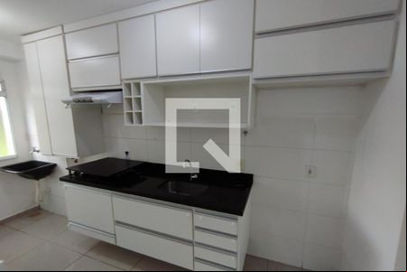 Cozinha - Lavanderia de apartamento para alugar com 2 quartos, 50m² em Jardim Aeroporto, Ribeirão Preto