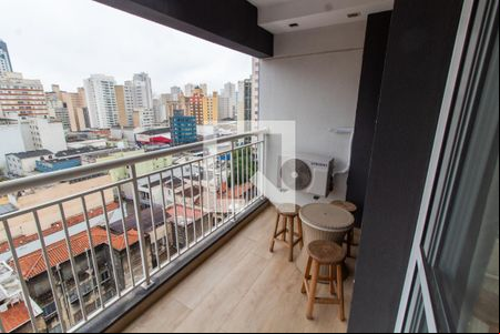 Sacada da Sala de apartamento para alugar com 1 quarto, 40m² em Centro, Campinas