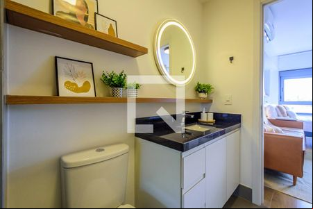 Banheiro de kitnet/studio à venda com 0 quarto, 35m² em Teresópolis, Porto Alegre