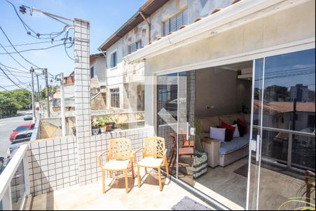 Varanda da Sala de casa à venda com 2 quartos, 111m² em Centro, Diadema
