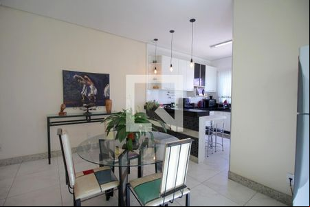 Sala de Jantar de casa à venda com 3 quartos, 184m² em Nova Vista, Belo Horizonte