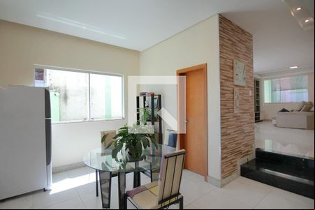 Sala de Jantar de casa à venda com 3 quartos, 184m² em Nova Vista, Belo Horizonte