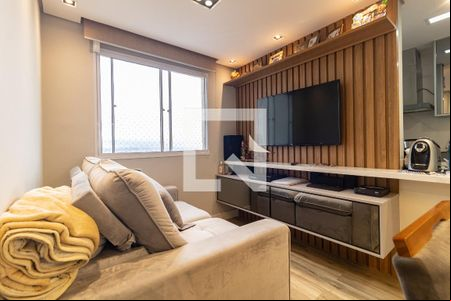 Sala  de apartamento para alugar com 2 quartos, 42m² em Jardim Santa Emília, São Paulo