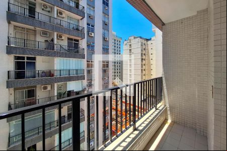Varanda da Sala de apartamento para alugar com 2 quartos, 81m² em Icaraí, Niterói