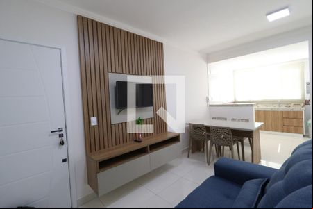 Sala de apartamento para alugar com 2 quartos, 50m² em Pampulha, Uberlândia