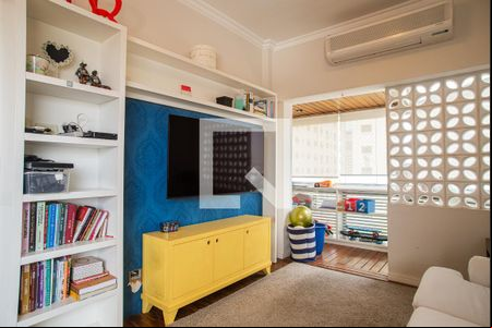 Sala de Estar de apartamento para alugar com 3 quartos, 258m² em Morro dos Ingleses, São Paulo