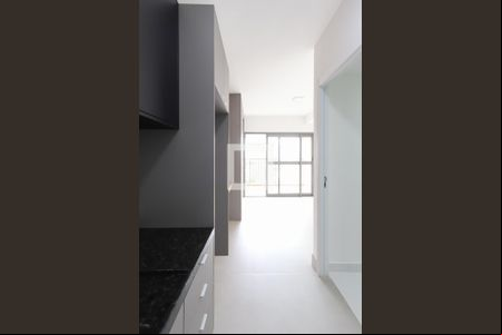 Cozinha de apartamento para alugar com 1 quarto, 29m² em Parada Inglesa, São Paulo