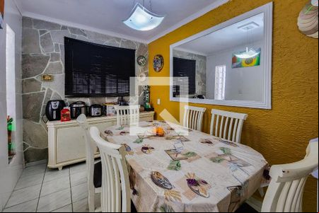 Sala de Jantar de casa à venda com 3 quartos, 89m² em Vila Euclides, São Bernardo do Campo