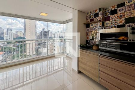 Varanda/Churrasqueira de apartamento para alugar com 3 quartos, 110m² em Vila Olímpia, São Paulo