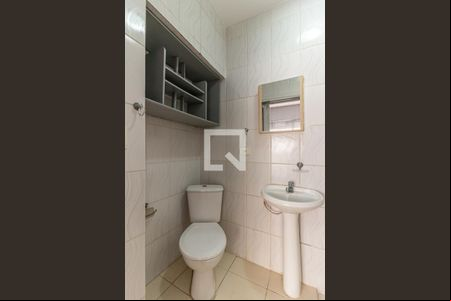 Banheiro de kitnet/studio à venda com 1 quarto, 54m² em República, São Paulo