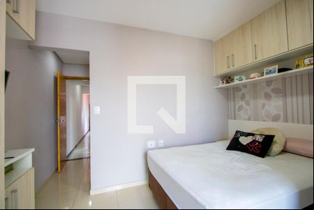 Quarto 1 - Suíte de casa de condomínio à venda com 2 quartos, 110m² em Parque Bandeirante, Santo André