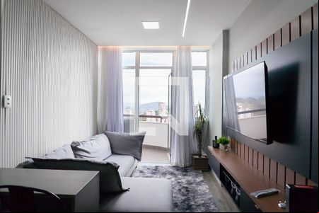 sala de apartamento para alugar com 1 quarto, 40m² em Vale do Sereno, Nova Lima