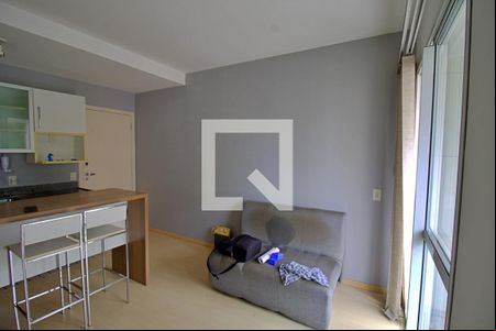 Sala  de kitnet/studio à venda com 1 quarto, 33m² em Vila Andrade, São Paulo