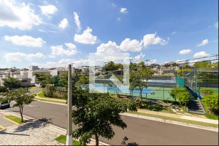Vista da suíte 1 de casa de condomínio à venda com 4 quartos, 298m² em Swiss Park, Campinas