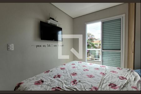 Quarto de apartamento para alugar com 2 quartos, 70m² em Vila Scarpelli, Santo André