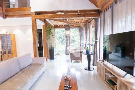 sala de casa de condomínio à venda com 3 quartos, 600m² em árgada, Nova Lima