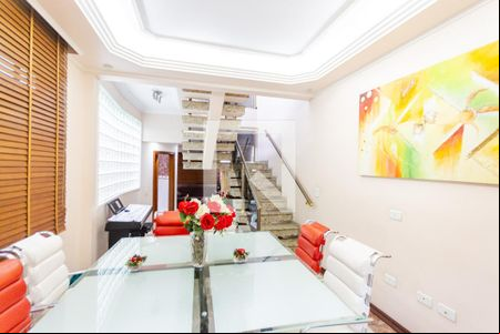 Sala de Jantar de casa para alugar com 3 quartos, 195m² em Vila Camilopolis, Santo André