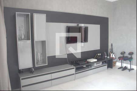 Sala de casa de condomínio para alugar com 4 quartos, 419m² em Jardim Guadalajara, Sorocaba