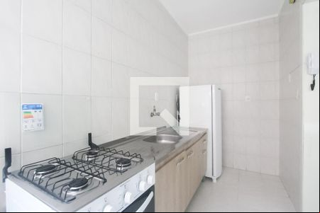 Cozinha de apartamento para alugar com 1 quarto, 32m² em o da Areia, Porto Alegre