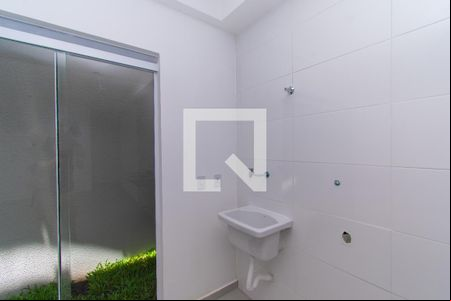 Área de Serviço de kitnet/studio à venda com 1 quarto, 34m² em Vila Ema, São Paulo