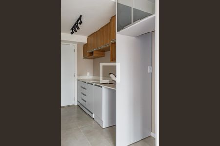 Cozinha de kitnet/studio à venda com 1 quarto, 27m² em Partenon, Porto Alegre