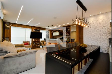 Sala de apartamento para alugar com 2 quartos, 82m² em Jardim Flor da Montanha, Guarulhos
