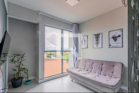 Sala de apartamento para alugar com 1 quarto, 42m² em Estreito, Florianópolis