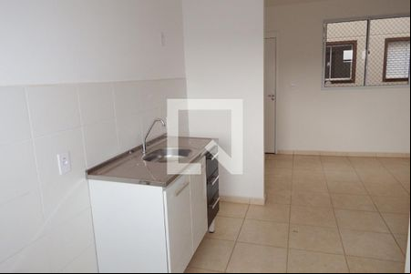 Cozinha - Lavanderia de apartamento para alugar com 2 quartos, 50m² em Residencial Parque dos Servidores, Ribeirão Preto