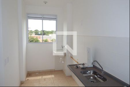 Cozinha - Lavanderia de apartamento para alugar com 2 quartos, 50m² em Residencial Parque dos Servidores, Ribeirão Preto