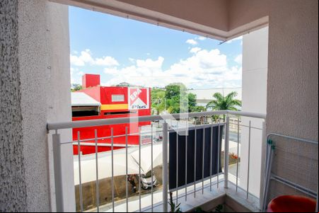 Varanda da Sala de apartamento para alugar com 2 quartos, 57m² em Pompéia, Belo Horizonte
