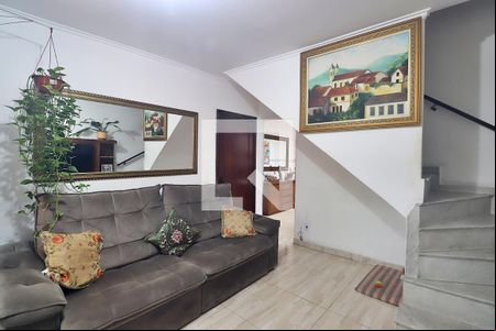 Sala de casa à venda com 2 quartos, 141m² em Jardim, Santo André