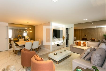 Sala de apartamento para alugar com 3 quartos, 125m² em Jardim Vazani, São Paulo