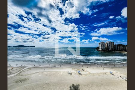 Vista da Sacada de apartamento para alugar com 4 quartos, 180m² em Vila Luis Antonio, Guarujá
