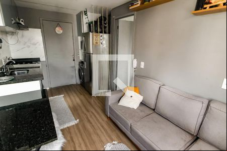 Sala de apartamento à venda com 1 quarto, 25m² em Paraíso do Morumbi, São Paulo