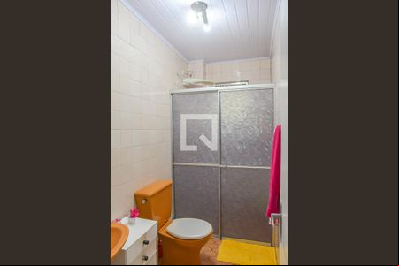 Banheiro de apartamento à venda com 1 quarto, 50m² em Vila Santa Luzia, São Bernardo do Campo