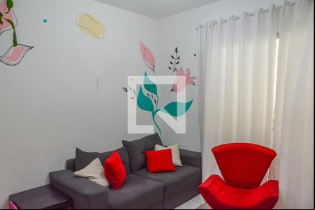 Sala de apartamento à venda com 1 quarto, 50m² em Vila Santa Luzia, São Bernardo do Campo