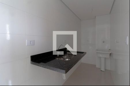 Cozinha e Área de Serviço de apartamento à venda com 2 quartos, 40m² em Vila Euthalia, São Paulo