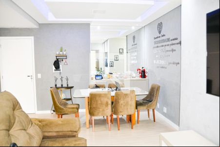 Sala de apartamento à venda com 2 quartos, 65m² em Rudge Ramos, São Bernardo do Campo