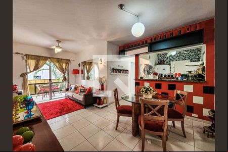 Sala de apartamento para alugar com 2 quartos, 70m² em Enseada, Guarujá