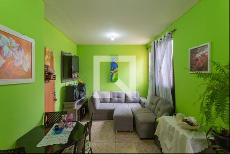 Sala de apartamento à venda com 2 quartos, 54m² em Belmonte, Belo Horizonte